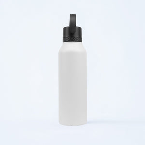 Runbott Ceramic Sport Thermal Bottle 600ml Plain White