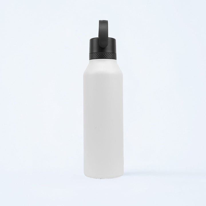 Runbott Ceramic Sport Thermal Bottle 600ml Plain White