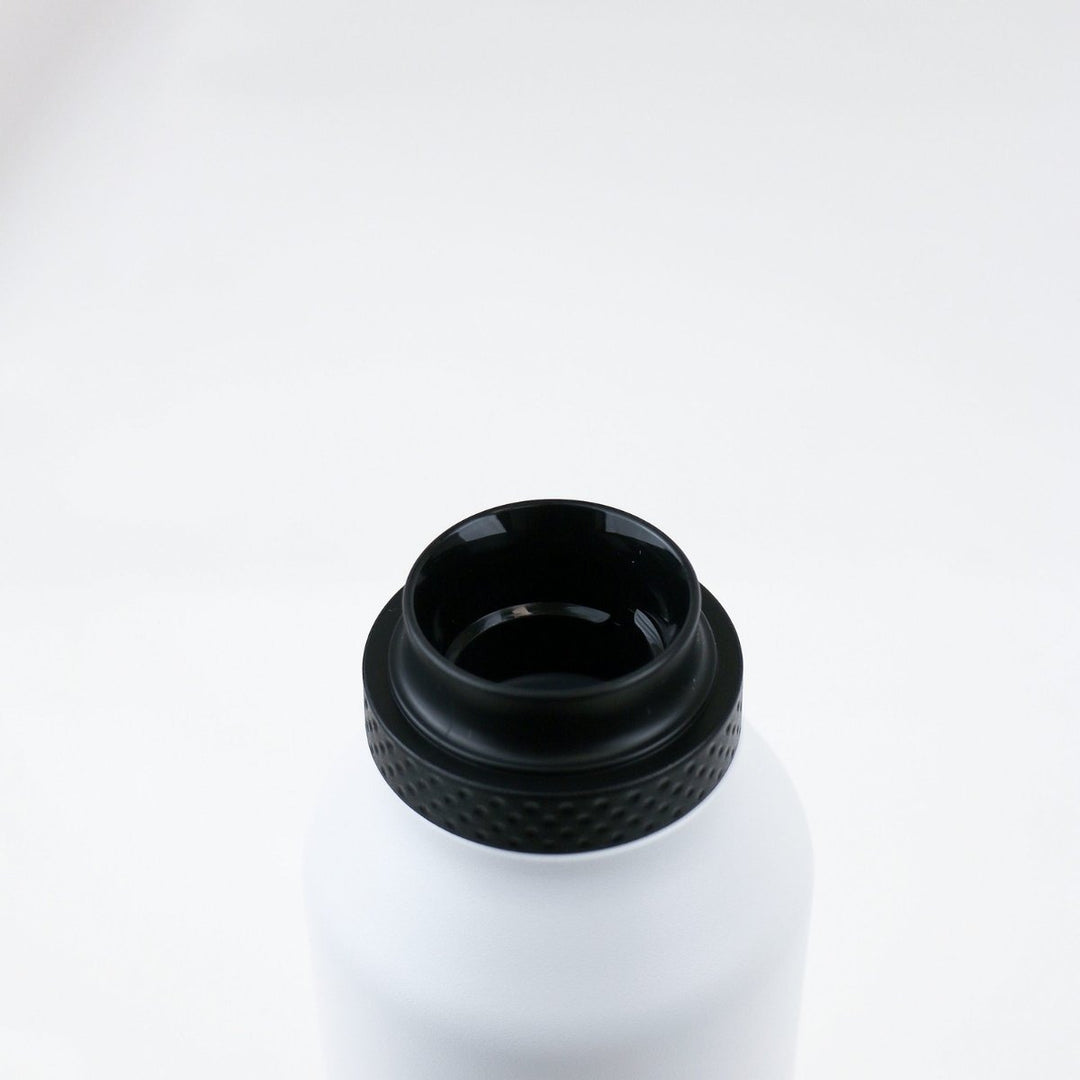 Runbott Ceramic Sport Thermal Bottle 600ml Plain White