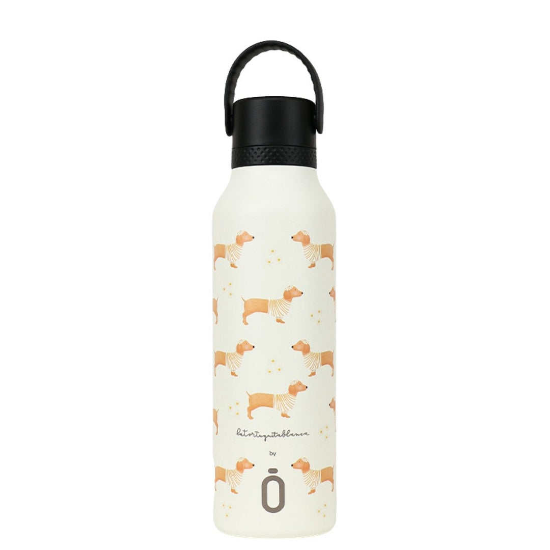 Runbott Ceramic Sport Thermal Bottle 600ml Tortuguita BCA Daisy Teckel