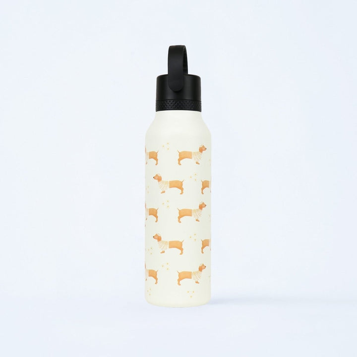 Runbott Ceramic Sport Thermal Bottle 600ml Tortuguita BCA Daisy Teckel