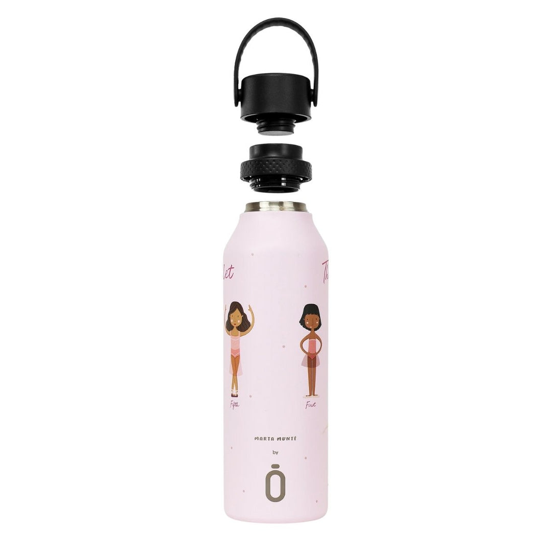 Runbott Ceramic Sport Thermal Bottle 600ml Marta Munte Ballet Dancers