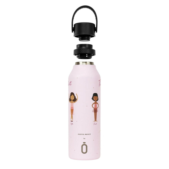 Runbott Ceramic Sport Thermal Bottle 600ml Marta Munte Ballet Dancers