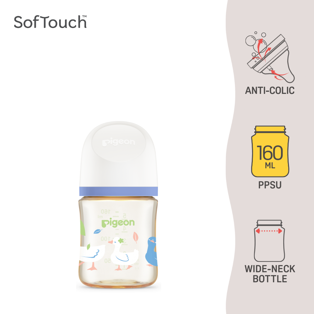 Pigeon SofTouch BPP PPSU Bottle 160ml - Garden Goose