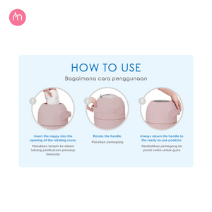 Momama Odour Free Nappy-Bin