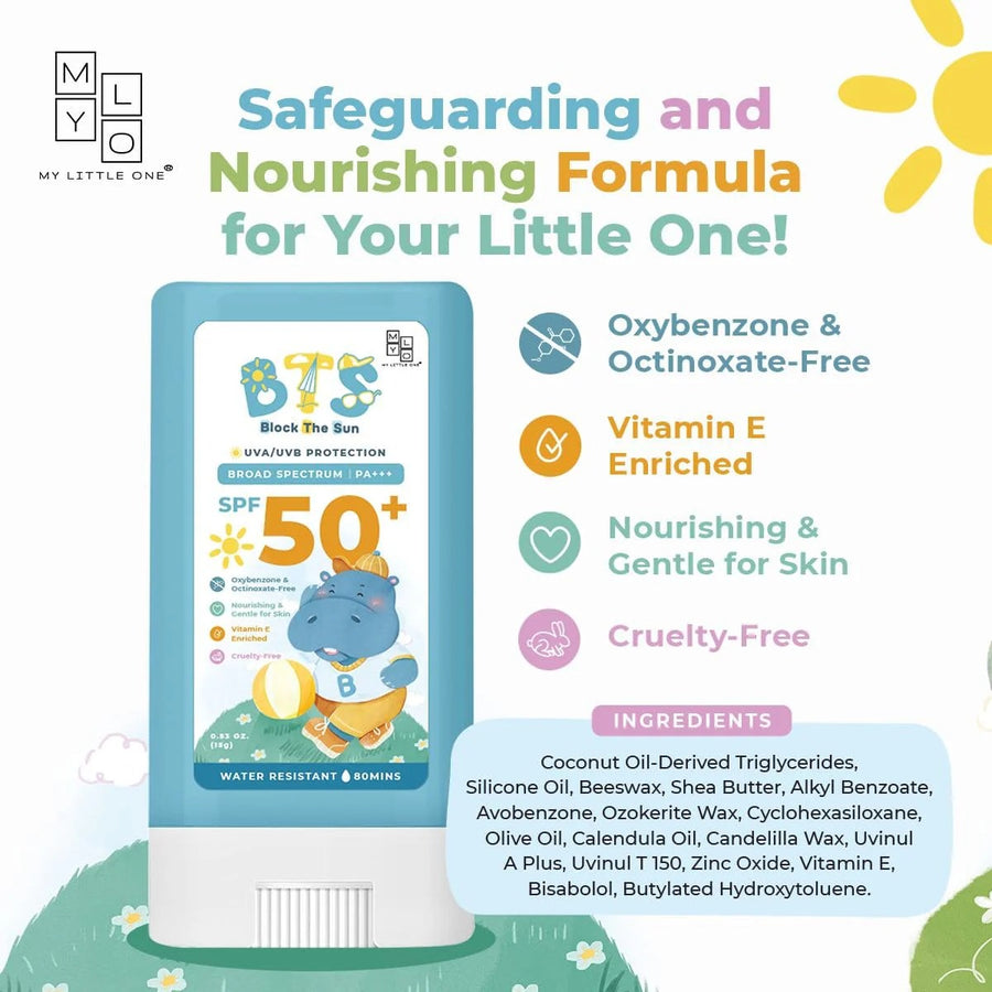MyLO Block-The-Sun Sunscreen Lotion/Stick