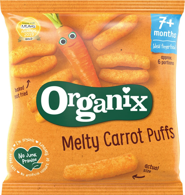 Organix Melty Carrot Puffs