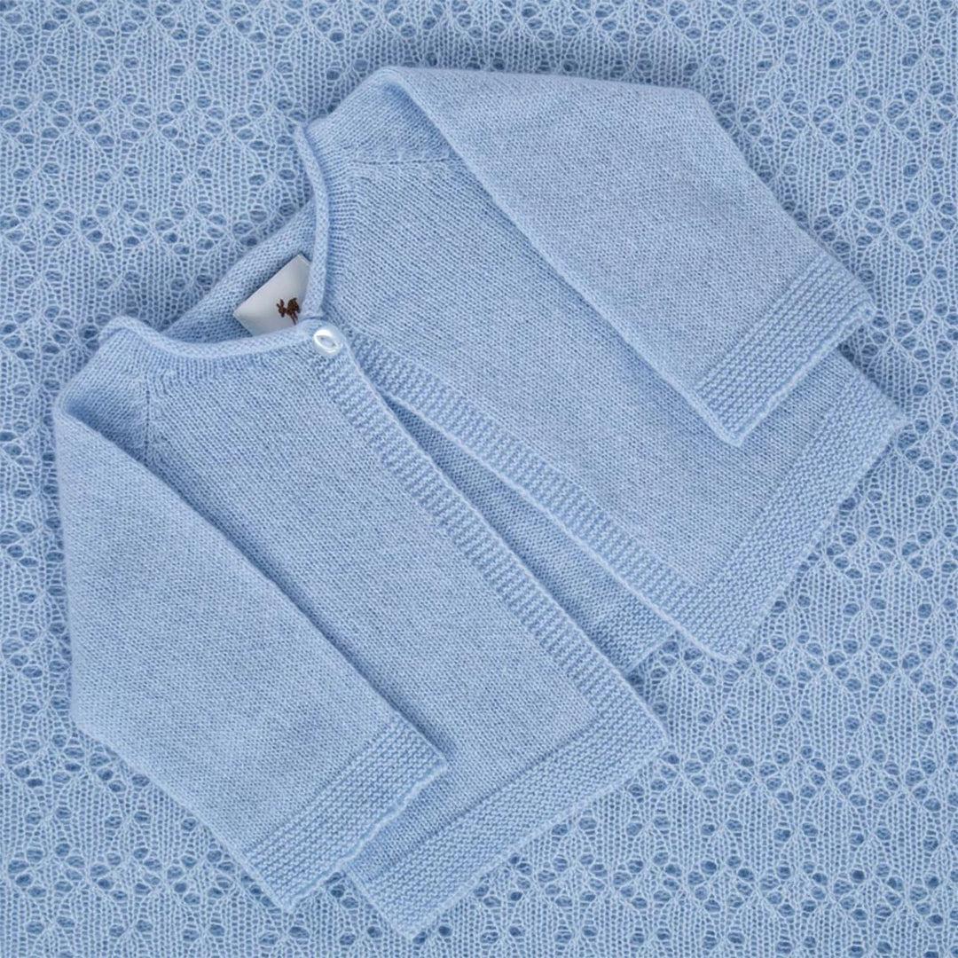 G.H. Hurt & Son Cashmere Baby Cardigan Newborn