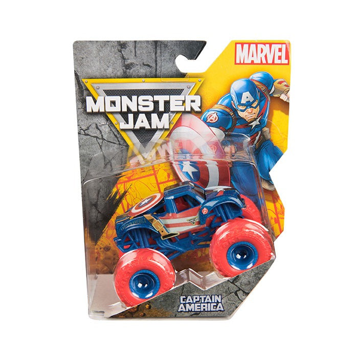 Monster Jam 1:64 Marvel Single Pack Assorted