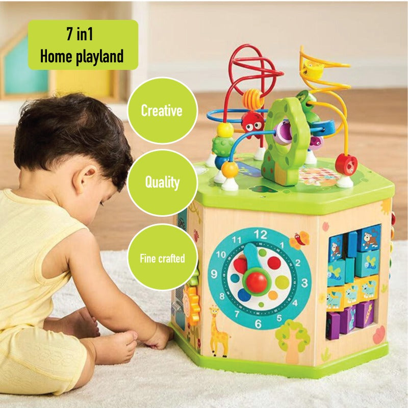 Hape Hexagonal Activity cube