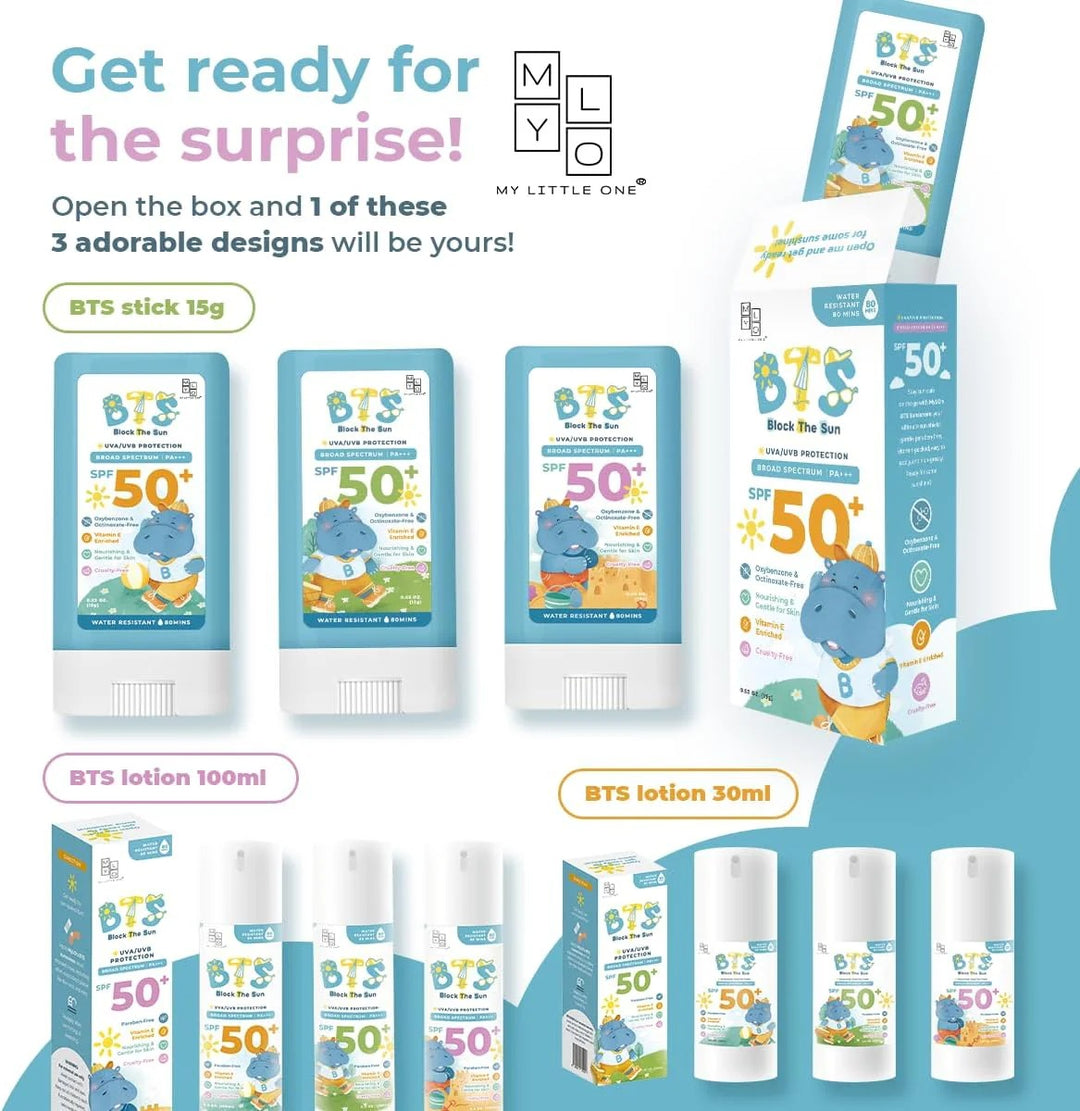 MyLO Block-The-Sun Sunscreen Lotion/Stick