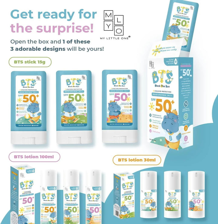 MyLO Block-The-Sun Sunscreen Lotion/Stick