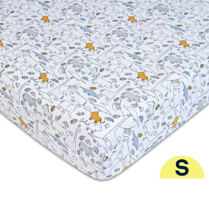 Comfy living Fitted Sheet (S) Assorted