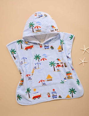 Purebaby Organic Towelling Poncho