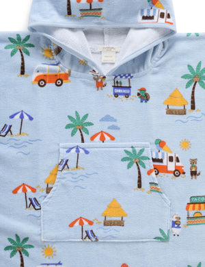 Purebaby Organic Towelling Poncho