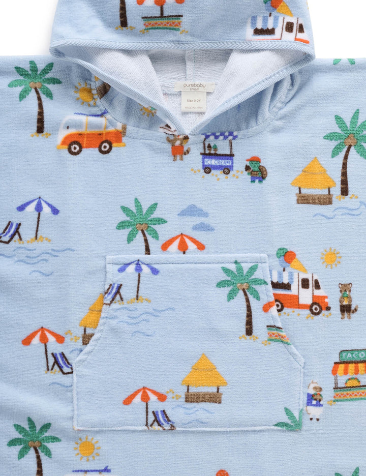 Purebaby Organic Towelling Poncho
