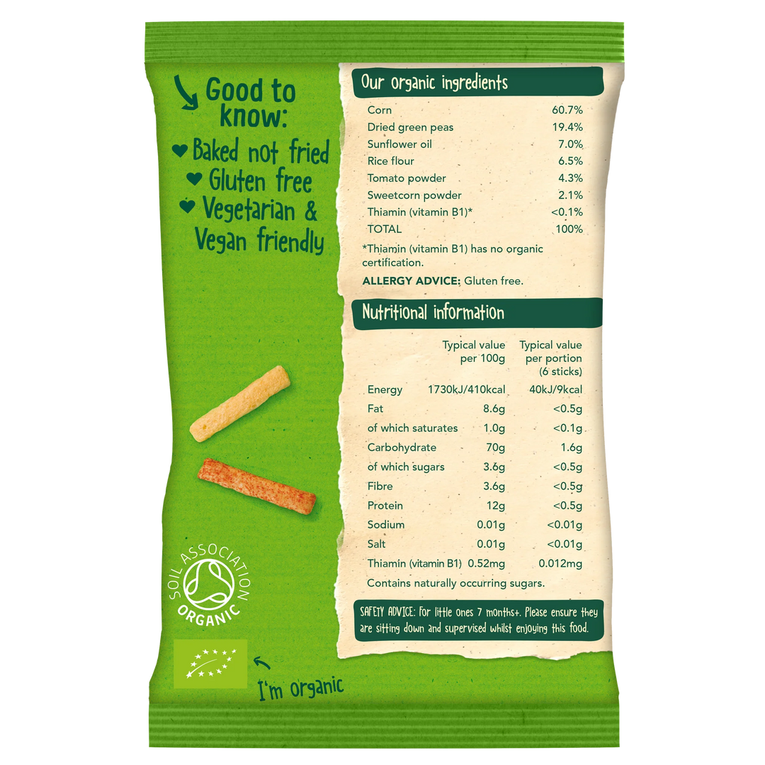 Organix Melty Veggie Sticks