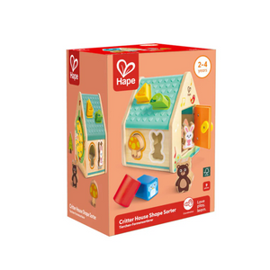 Hape Critter House Shape Sorter