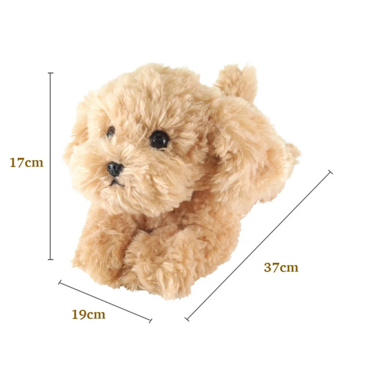 Sunlemon Lying Dog Stuffed Toy Poodle