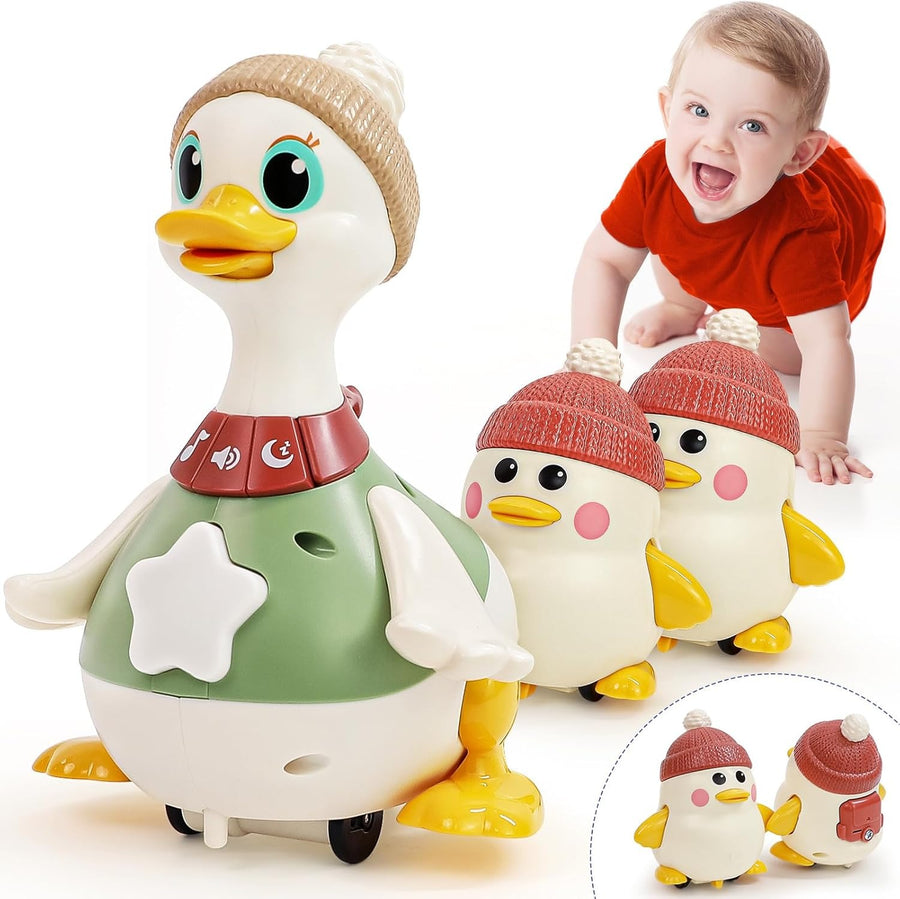 HOLA Waddling Duck Family
