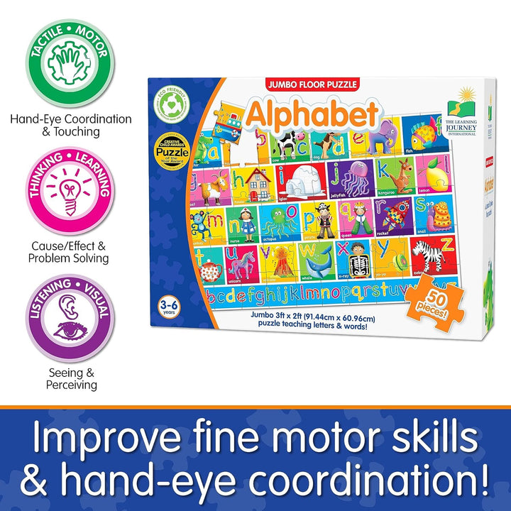 The Learning Journey International Jumbo Floor Puzzle Dinosaurs