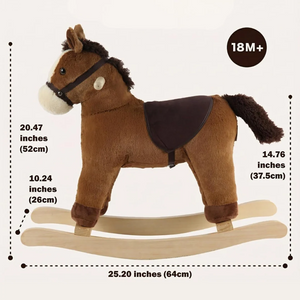 Marvellous Toby Rocking Musical Horse