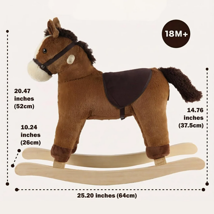 Marvellous Toby Rocking Musical Horse