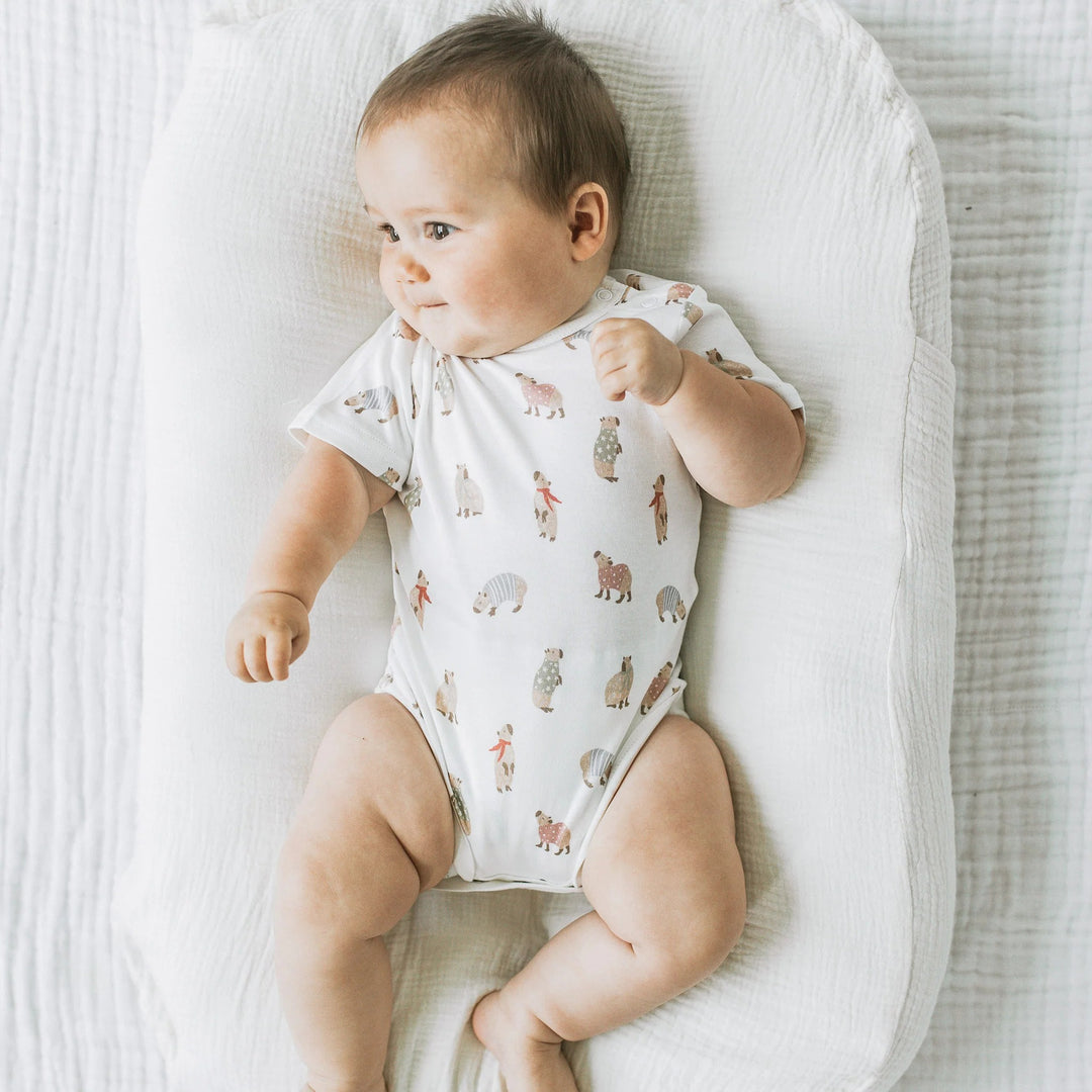 Kays + Kins Organic Short Sleeve Bodysuit