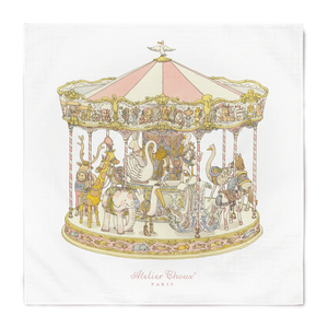 Atelier Choux Grand Carre - Carousel Pink (200x200cm)