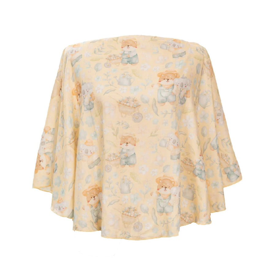 Granny Ben TENCEL™ Gardening Buddies Muslin Pocket Poncho