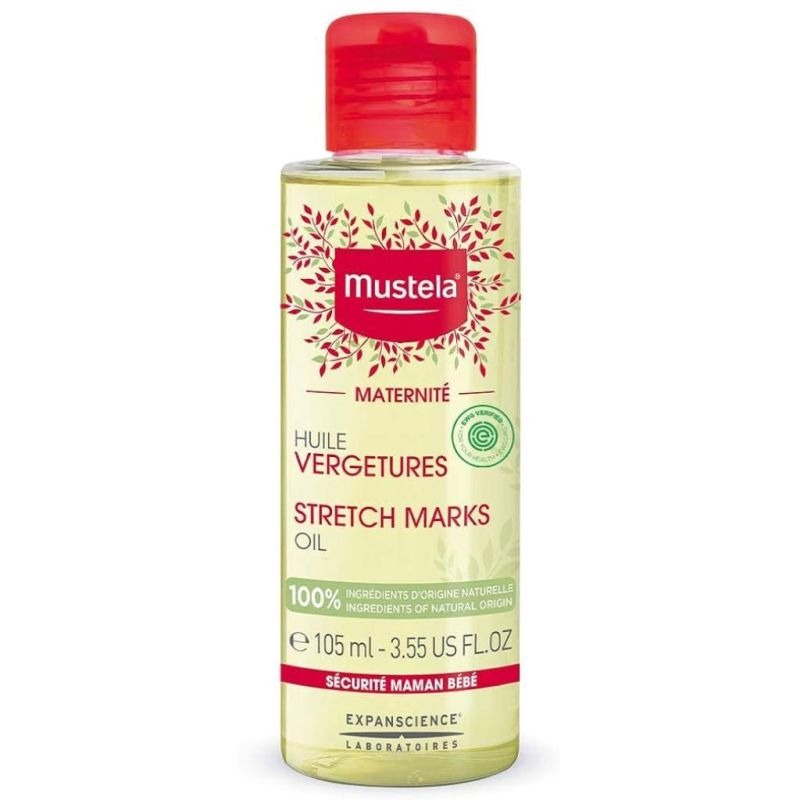 Mustela Organic Certified Stretch Marks Oil (105ml)