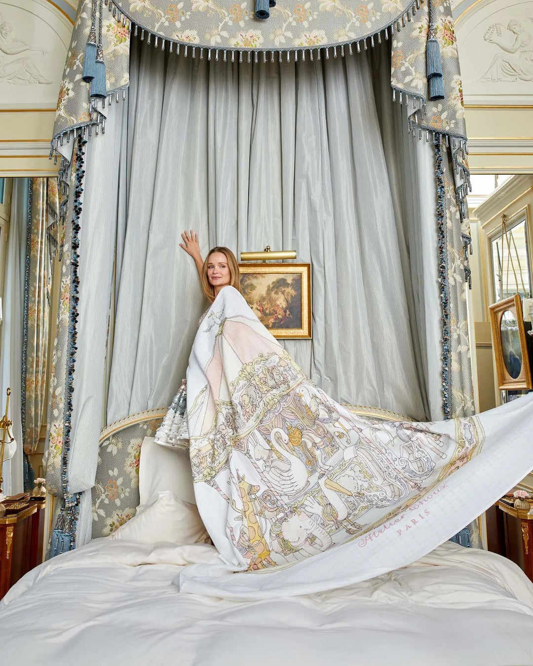 Atelier Choux Grand Carre - Carousel Pink (200x200cm)