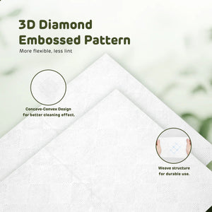 Aiwibi Baby Biodegradable Dry Wipes (60's x 1Pack)