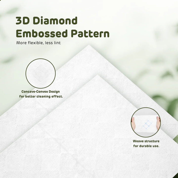 Aiwibi Baby Biodegradable Dry Wipes (60's x 1Pack)