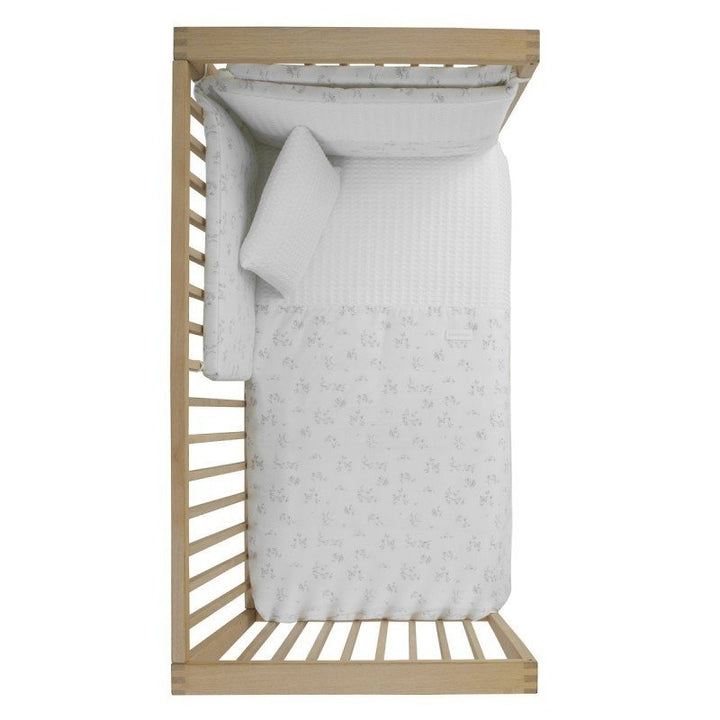 Cambrass Set 2 Pcs. Quilt Cover Cot 60 Merlo Ecru 100x140x3cm