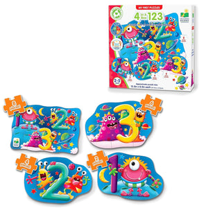 The Learning Journey My First Puzzle Sets 4-In-A-Box Puzzle