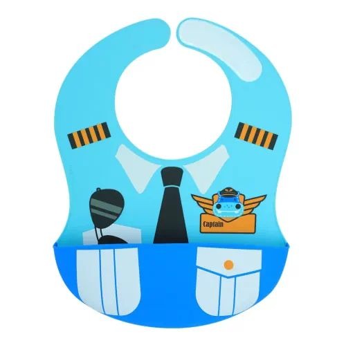 Marcus & Marcus Wide Coverage Silicone Bib