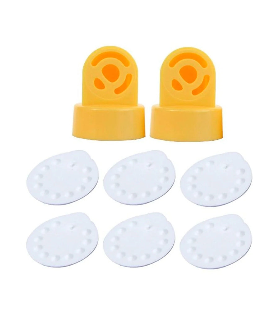 Medela Pack of 6 Valve Membranes & 2 Valve Head