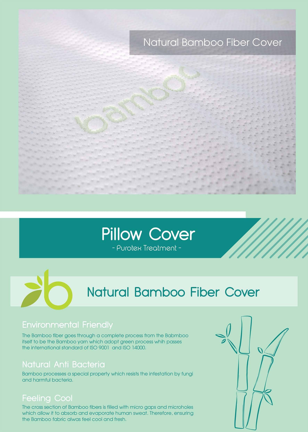 NLA Comfy Baby Purotex Junior Pillow Cover