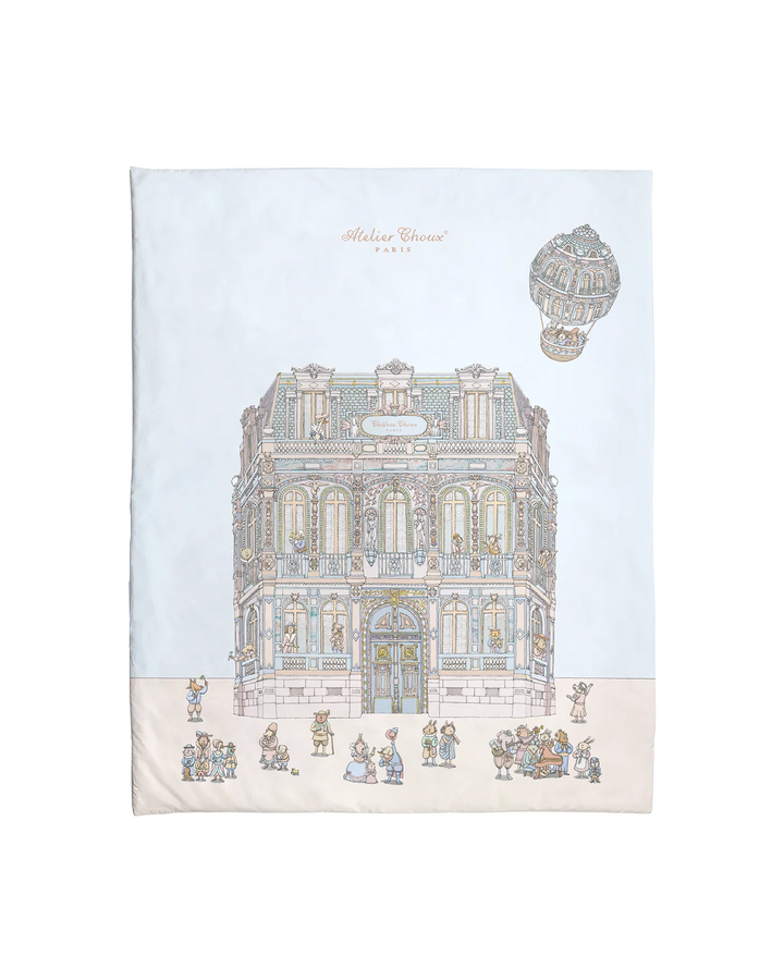 Atelier Choux Reversible Quilt - Le Gateau / Chateau Choux (130x100cm)