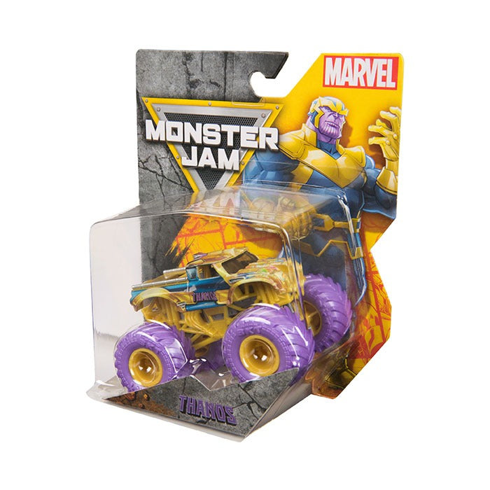 Monster Jam 1:64 Marvel Single Pack Assorted