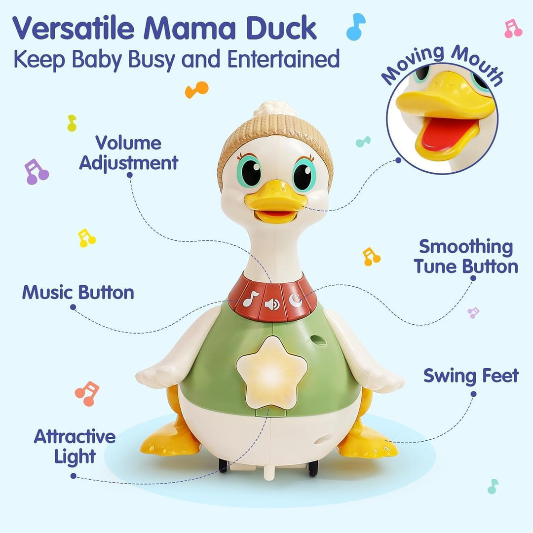 HOLA Waddling Duck Family