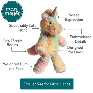 Mary Meyer Marshmallow Junior Fro-Yo Unicorn 9"