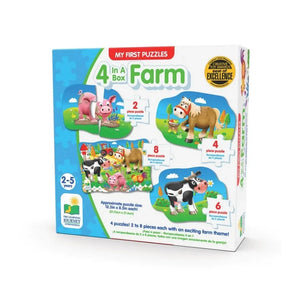 The Learning Journey My First Puzzle Sets 4-In-A-Box Puzzle