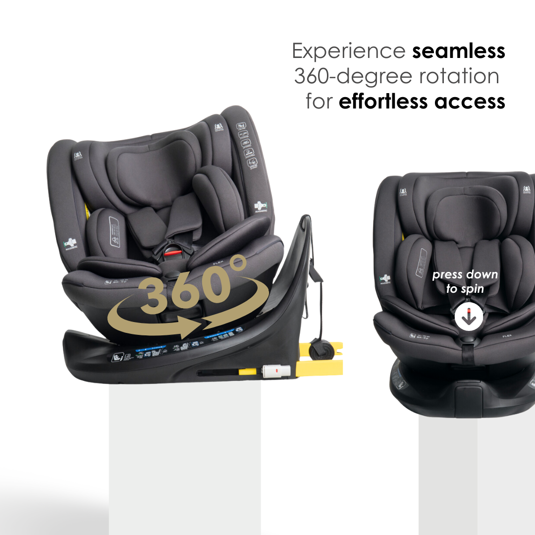 Koopers Flex 360 Baby Car Seat - Black