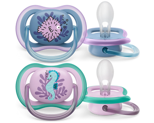 Philips Avent Soother Air 6-18M Girl X2