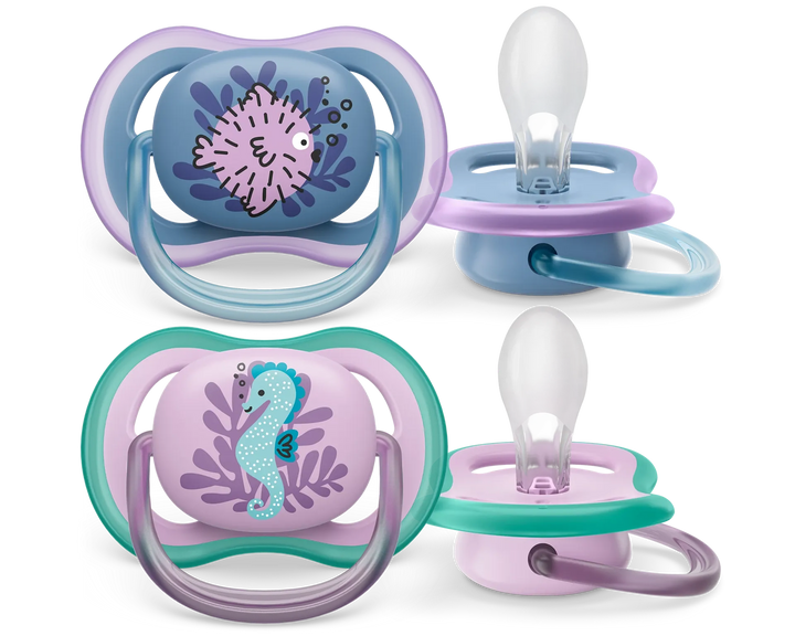 Philips Avent Soother Air 6-18M Girl X2
