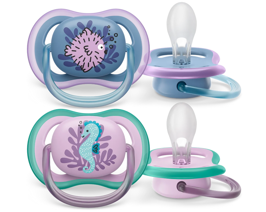 Philips Avent Soother Air 6-18M Girl X2