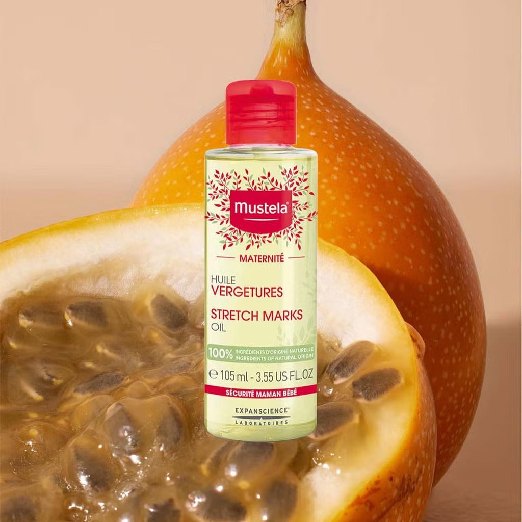 Mustela Organic Certified Stretch Marks Oil (105ml)