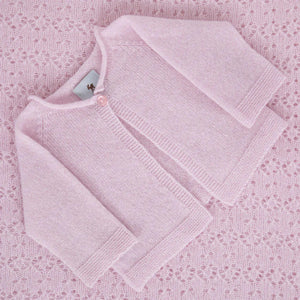 G.H. Hurt & Son Cashmere Baby Cardigan Newborn